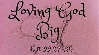 Loving God Big  João 14:21 Bíblia Sagrada, Nova Versão Transformadora