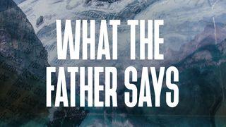 What The Father Says Matthew 6:34 English Standard Version 2016