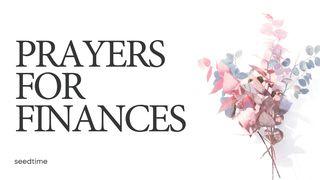 Prayers for Finances Matthew 6:33 New International Version