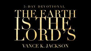 The Earth Is The Lord’s Salmi 24:1 Nuova Riveduta 2006