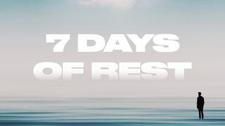 7 Days of Rest Colossians 2:16 King James Version