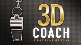 Treinador 3D: Um Devocional da FCA para Treinadores Mateus 4:19-20 Almeida Revista e Corrigida