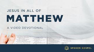 Jesus In All Of Matthew - A Video Devotional Psalms 119:143 New International Version