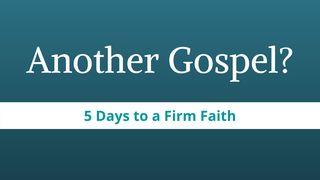 Another Gospel?: 5 Days to a Firm Faith Hebrews 4:14-15 New International Version