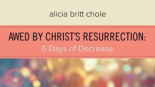 Awed By Christ’s Resurrection: 6 Days Of Decrease John 1:29-31 English Standard Version 2016