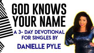 God Knows your name Psalms 27:14 New Living Translation