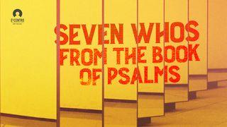 Seven Whos From the Book of Psalms Psalm 8:3-4 King James Version