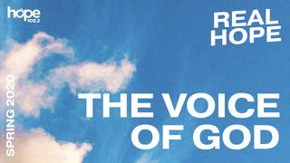 Real Hope: The Voice of God John 7:16 New Living Translation