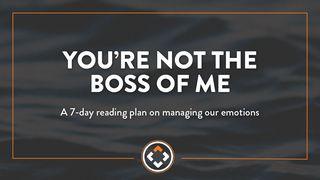 You're Not the Boss of Me Matthew 18:15-17 King James Version