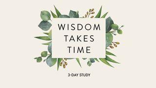 Wisdom Takes Time: A Study of Proverbs Proverbs 4:11-12 English Standard Version 2016