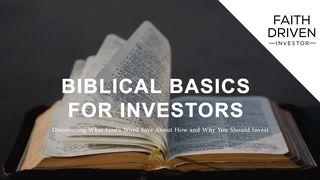 Biblical Basics for Investors Genesis 22:12 English Standard Version 2016