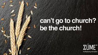 Can't Go to Church? Be the Church! Romans 10:9 New Living Translation