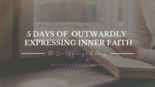 The Love Offering Challenge  - 5 Days of Outwardly Expressing Inner Faith Matthew 18:20 New International Version (Anglicised)