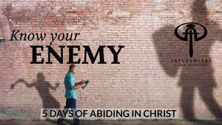 Know Your Enemy 1 John 4:4 New International Version