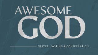 Awesome God: Midyear Prayer & Fasting (English) Psalms 136:1 New International Version