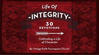Life Of Integrity 1 Timothy 4:11-14 New International Version