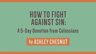 How to Fight Against Sin: A 5-Day Devotion From Colossians Ephesians 1:22-23 New King James Version