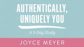 Authentically, Uniquely You I Peter 3:11 New King James Version