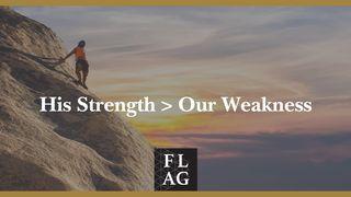 His Strength > Our Weakness Psalms 18:6 Amplified Bible