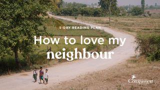 How To Love My Neighbour Vangelo secondo Luca 10:25-37 Nuova Riveduta 2006