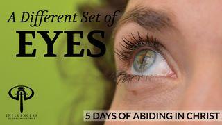A Different Set of Eyes Psalms 121:8 New Living Translation