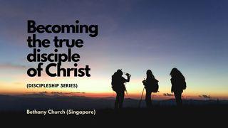 Becoming the True Disciple of Christ John 14:15-18 English Standard Version 2016