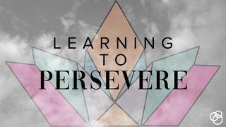 Learning to Persevere  Matthew 14:22-23 New International Version