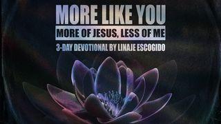 More Like You Luke 17:13-14 Common English Bible