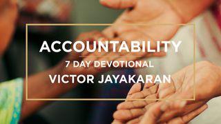 Accountability 1 Corinthians 5:4 New International Version