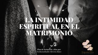 La Intimidad Espiritual en El Matrimonio S. Juan 4:10 Biblia Reina Valera 1960