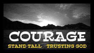 Courage - Standing Tall - Trusting God Psalms 27:1 Amplified Bible