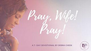 Pray, Wife! Pray! Proverbs 14:1-2 American Standard Version