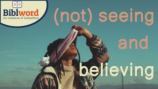 (Not) Seeing and Believing Hebrews 1:1-3 New International Version