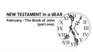New Testament in a Year: February John 8:23 New International Version