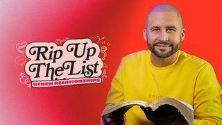 Rip Up the List: Renew Relationships PSALMS 66:12 Afrikaans 1983