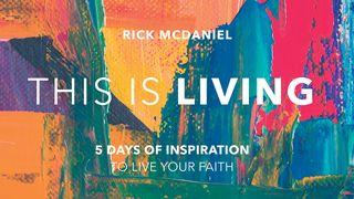This Is Living: 5 Days of Inspiration to Live Your Faith Zacarías 13:9 Biblia Reina Valera 1960