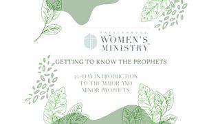 Getting to Know the Prophets Hosea 11:1 New International Version