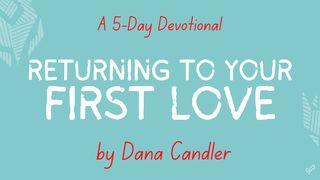 Returning to Your First Love Hebrews 12:6 New International Version