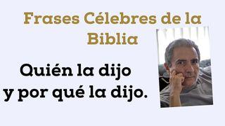 Frases Célebres de la Biblia (3) Deuteronomio 8:3 Nueva Versión Internacional - Español