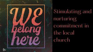 We Belong Here 1 Corinthians 1:10-17 New Living Translation