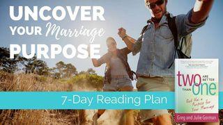 2 Are Better Than 1: Uncover Your Marriage Purpose Mark 3:24 New American Bible, revised edition