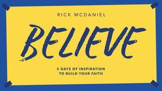 Believe: 5 Days of Inspiration to Build Your Faith Mateus 16:23 Bíblia Sagrada, Nova Versão Transformadora