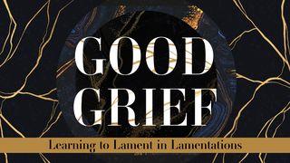 Good Grief Part 4: Learning to Lament in Lamentations Lamentations 3:21-24 King James Version