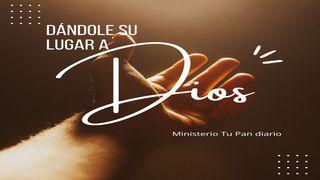 Dándole Su Lugar a Dios. Isaías 42:8 Nueva Versión Internacional - Español