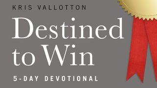Destined To Win Amos 3:3 New International Version