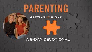 Parenting: Getting It Right Exodus 13:17-22 New International Version