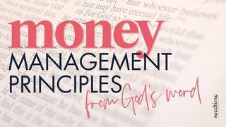 Money Management Principles From God's Word Proverbs 21:20 New Living Translation