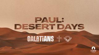 Paul: Desert Days Galatians 1:16-24 The Message