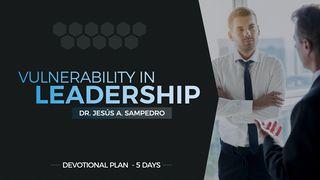 Vulnerability in Leadership Mark 14:37-38 New International Version