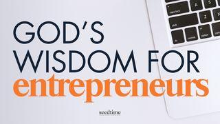 Divine Business Blueprint: God's Wisdom for Entrepreneurs Proverbs 11:1 English Standard Version 2016